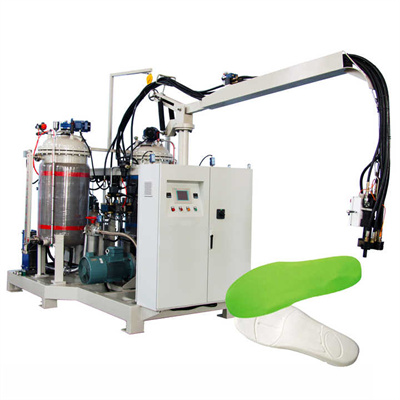 សមាសធាតុពីរដែលមានសម្ពាធខ្ពស់ PU Polyurethane Foam Injection Wheel Making Machine with CE