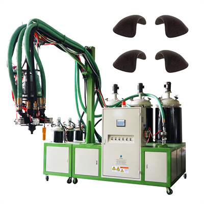 Pneumatic Low Pressure PU Foaming Pouring Sole Injection Molding Machine for Shoe Sole